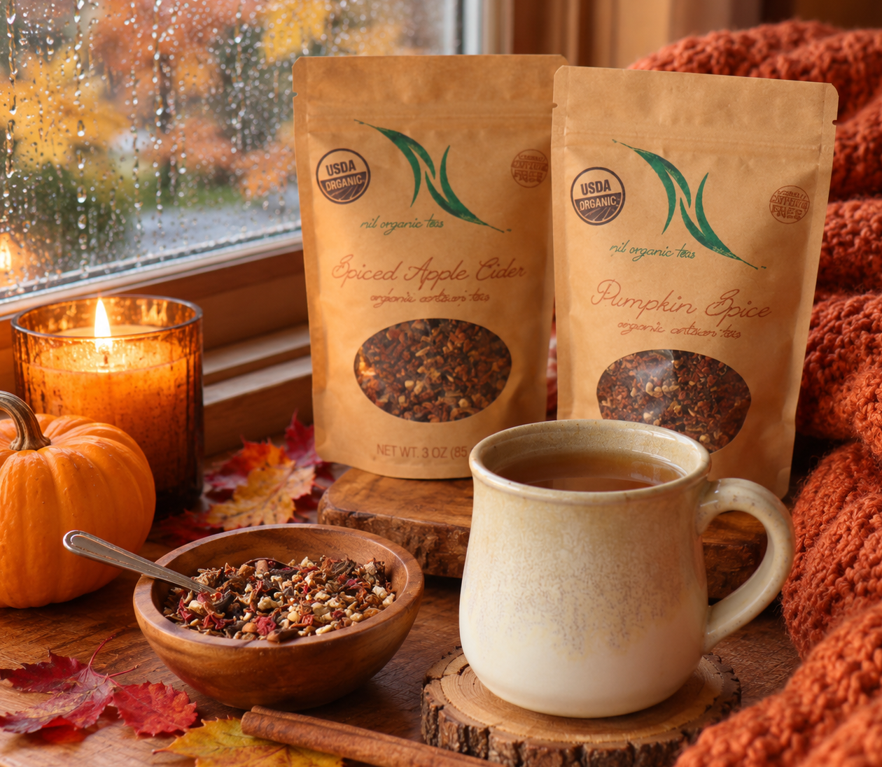 Cozy fall teas for rainy days
