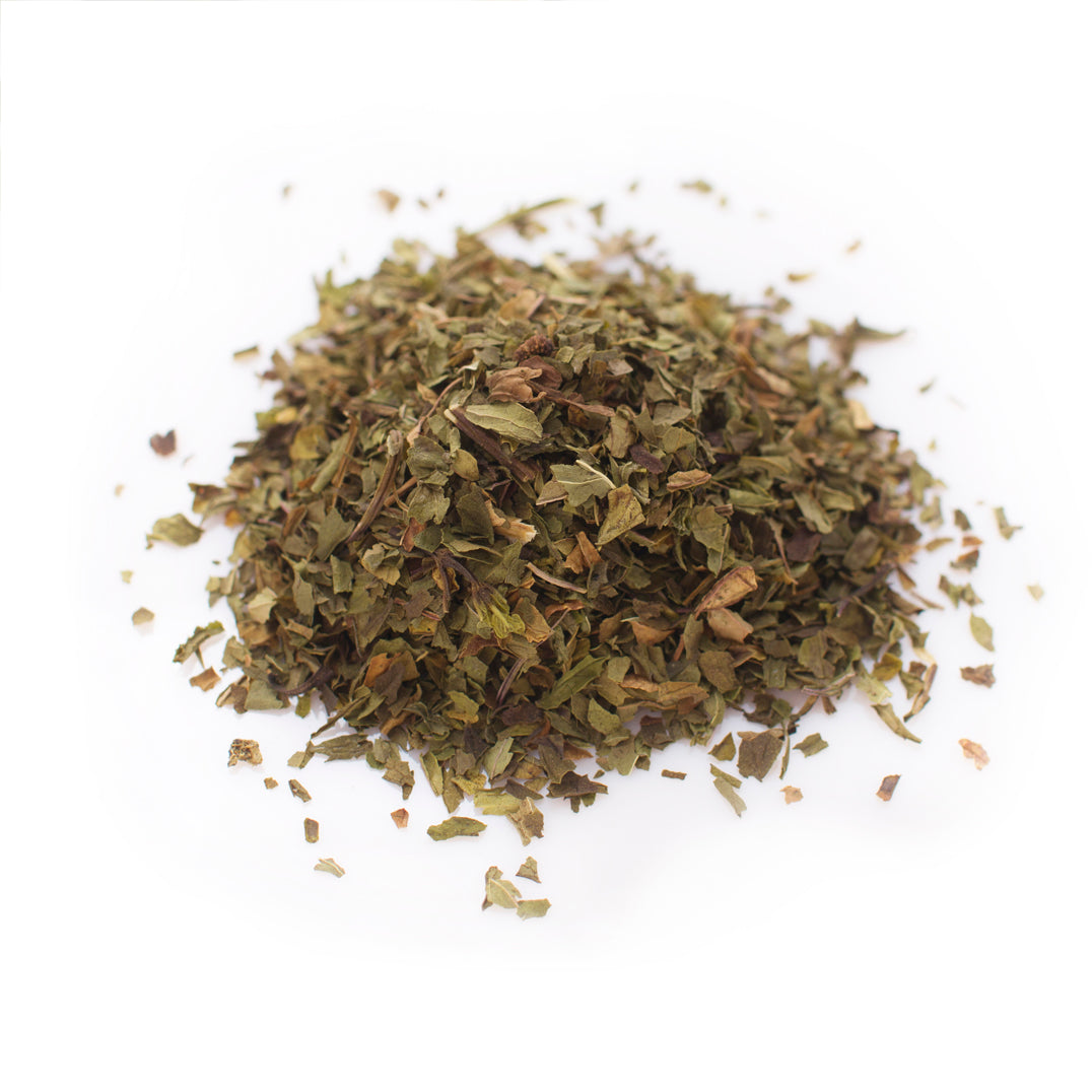 Peppermint tea. Herbal, Organic.