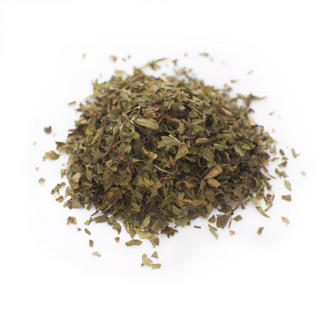 Spearmint tea.  Herbal, Organic.